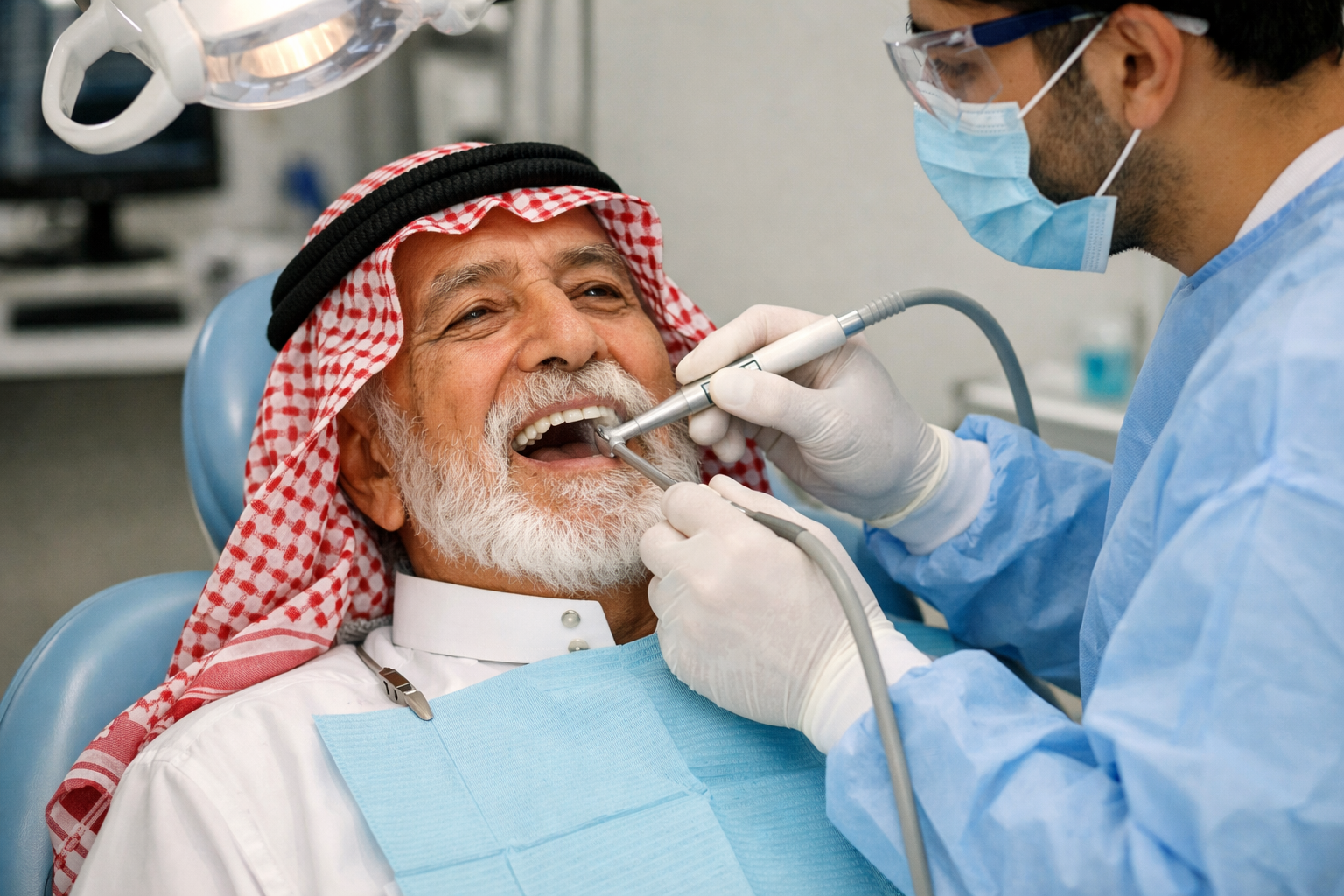 تنظيف الأسنان في بريدة