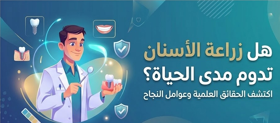 هل زراعة الأسنان تدوم مدى الحياة؟